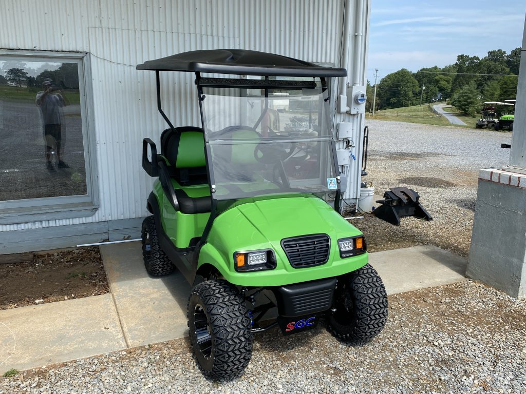 Lime Green/Black Custom build Club car Phantom body Lime Green/Black Custom build Club car Phantom body