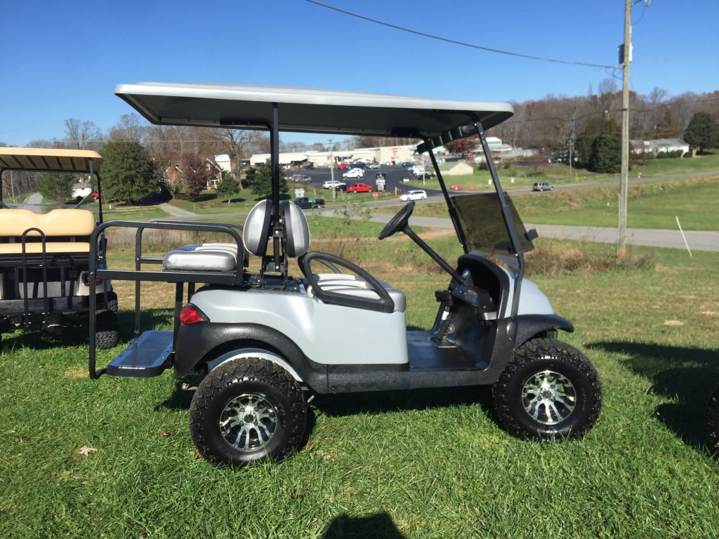 2014 Club Car Precedent – Sliver/White 2014 Club Car Precedent – Sliver/White
